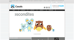 Desktop Screenshot of editorialcasals.com